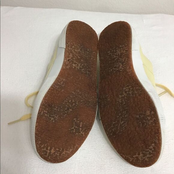 SUPERGA Yellow Classic Sneakers Good Condition Size 10 Unisex - Picture 8 of 9